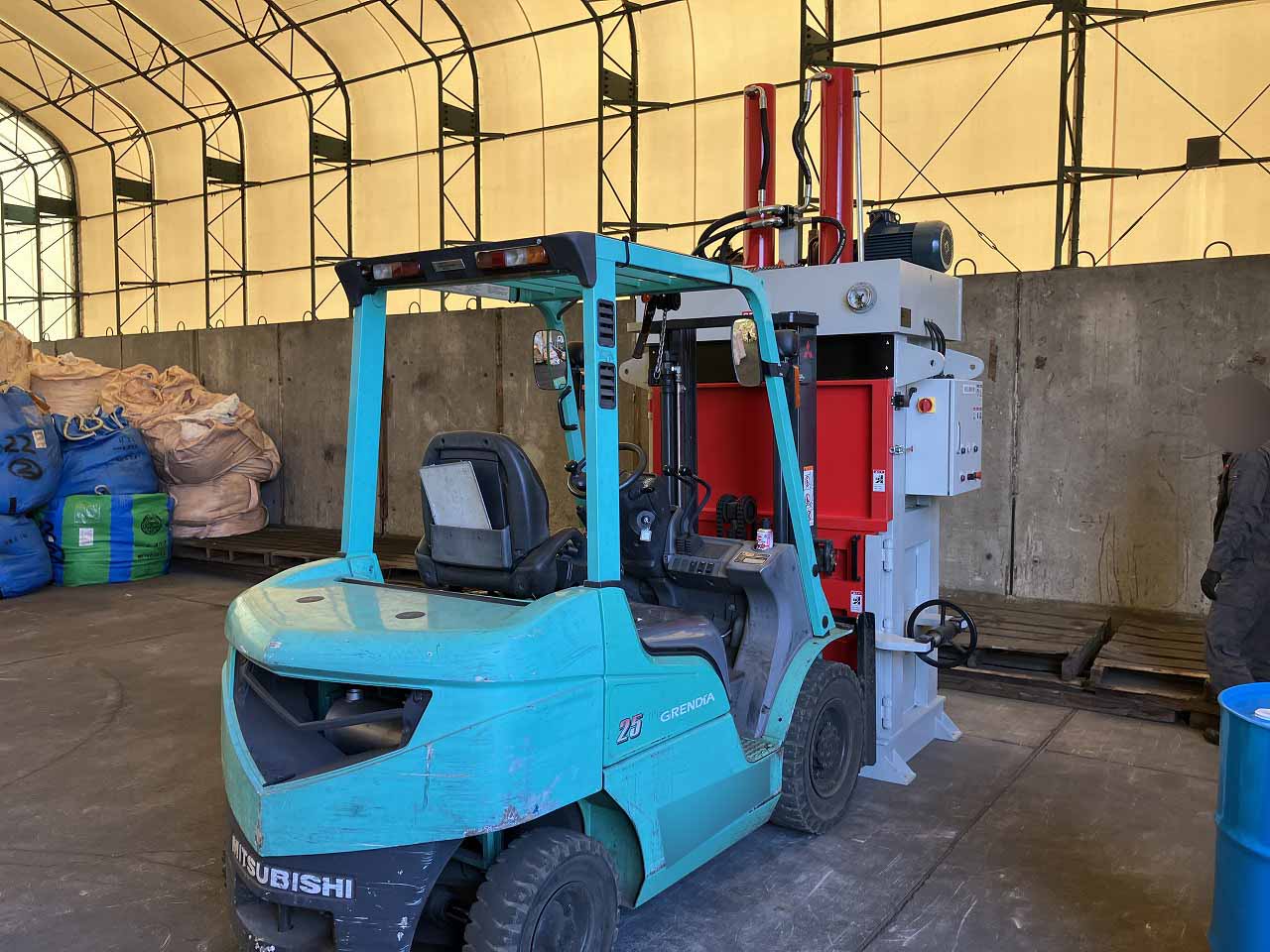 EP60T据付の様子