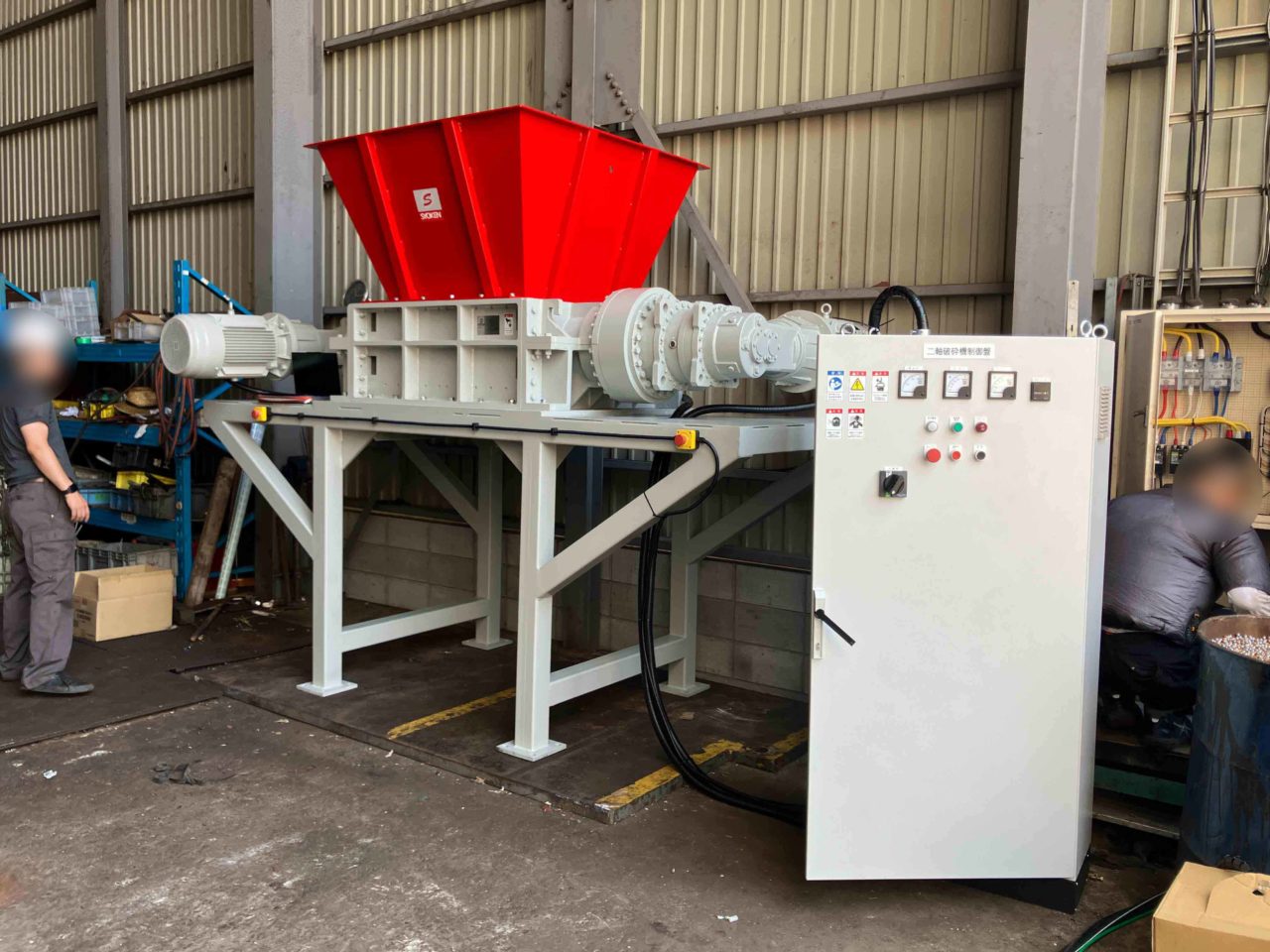 TS3280電気配線の様子