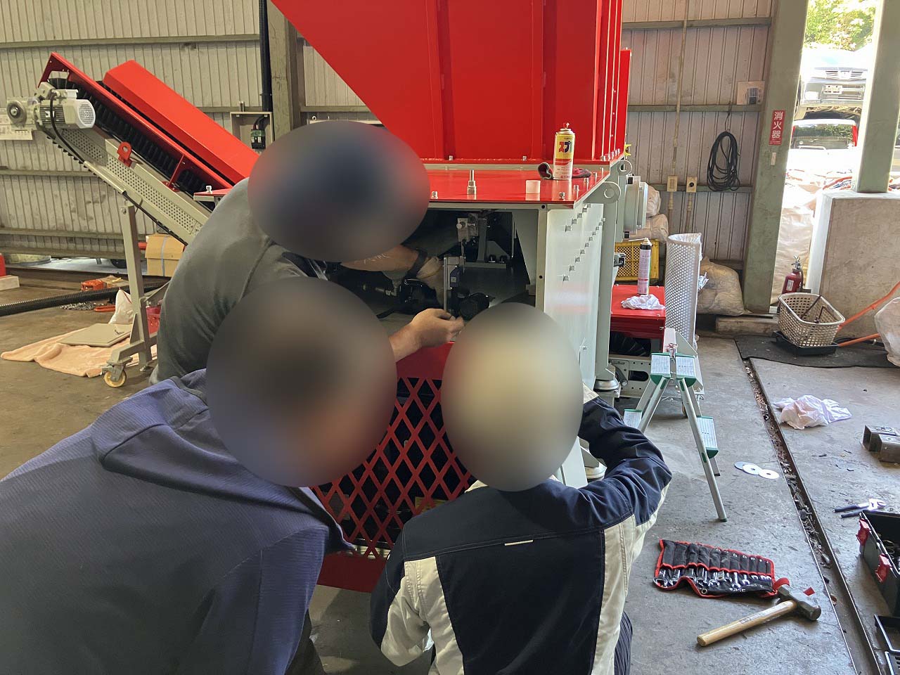 DS4080のメンテナンス説明