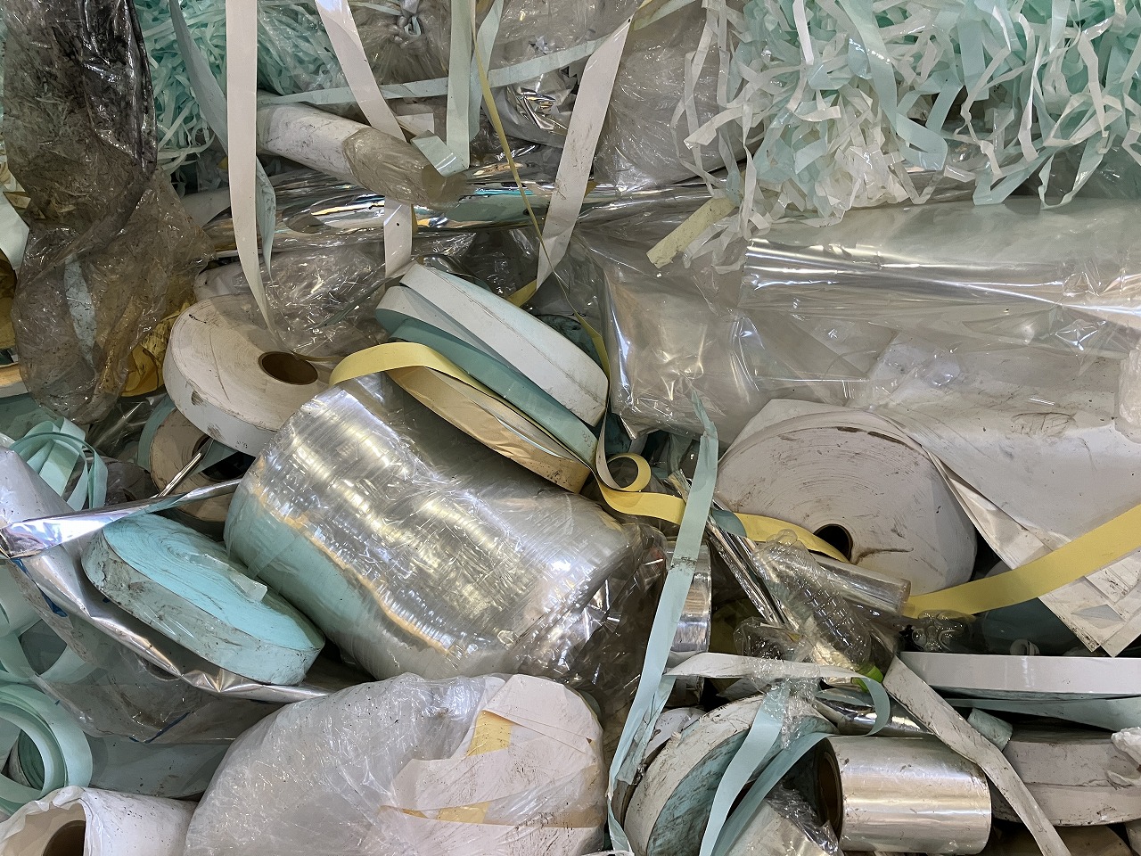 破砕材料（軟質廃プラ）