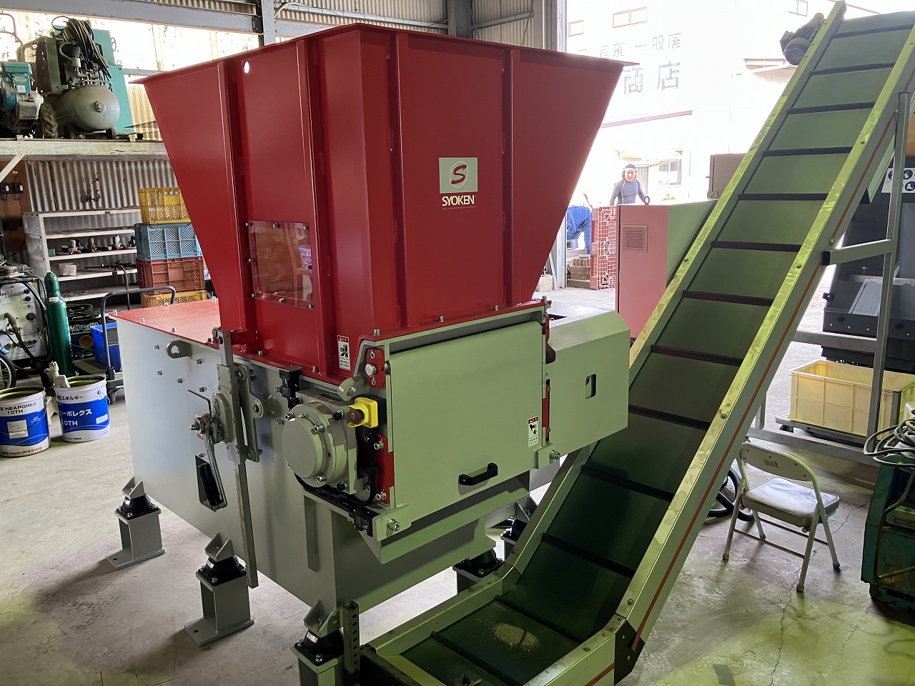 DS2260設置完了（排出側）