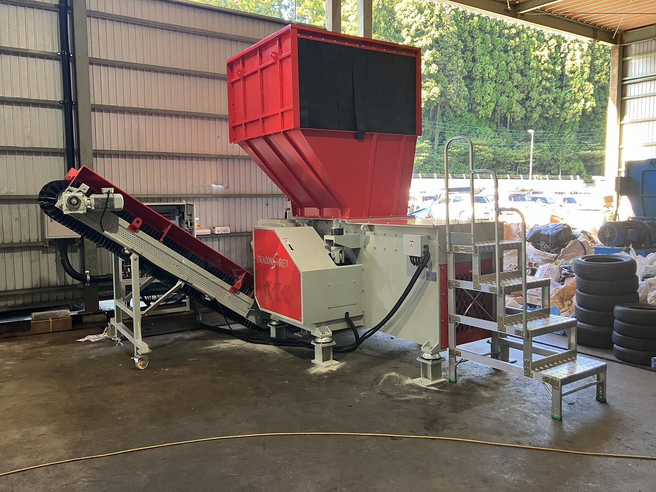 設置完了したDS4080